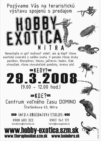 Marek Ternéry - Hobby exotica